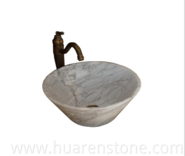 natural stone vessel sinks